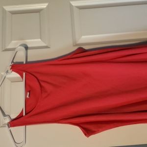 Women's knee length cotton dress